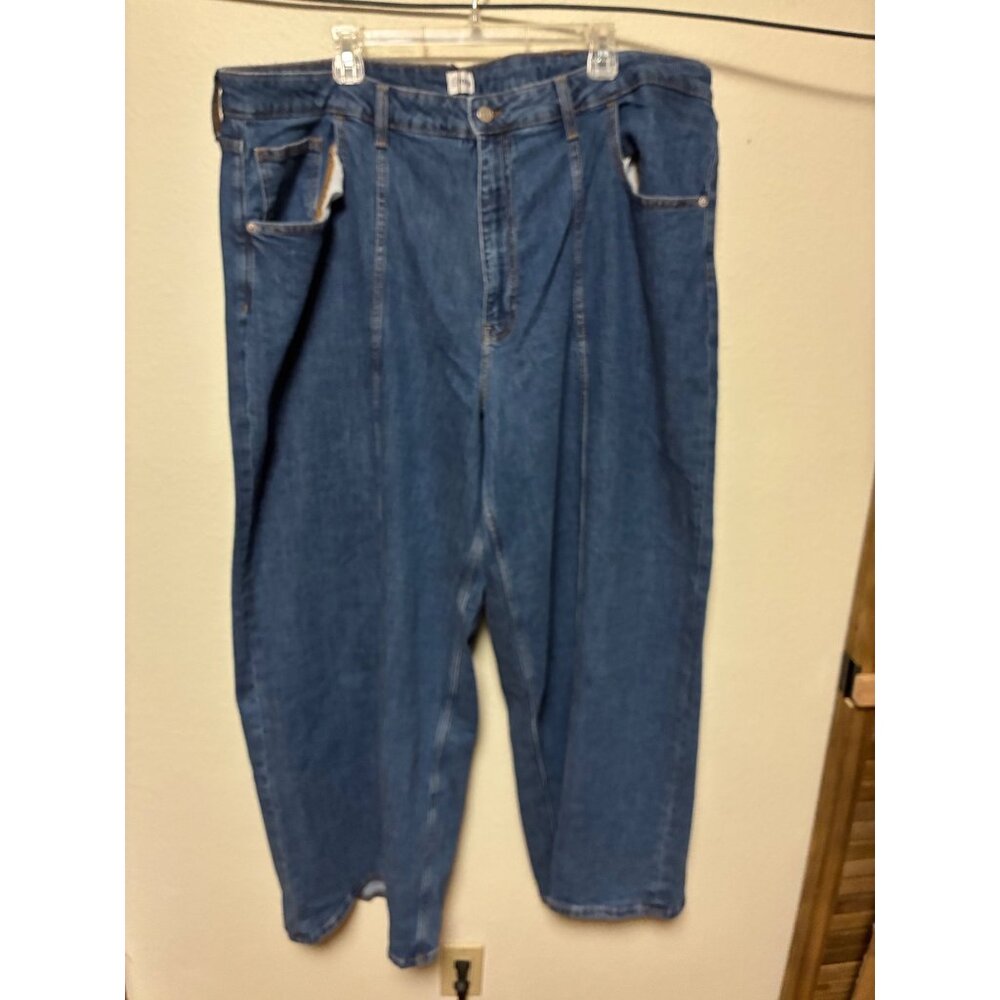 NWT The Drop Baggy Denim Blue Jeans Grunge Y2K Skater Men's Size 37